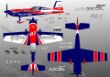 Extra 330SC red blue white 