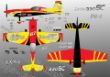 Extra 330SC red yellow checker 