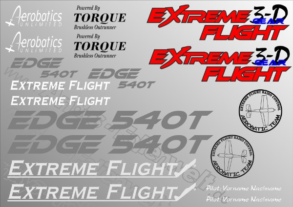 Extreme Flight Edge 540 Extreme Flight Edge 540