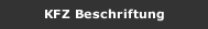 KFZ Beschriftung